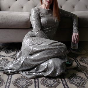 Acne Studios Sequin Dress